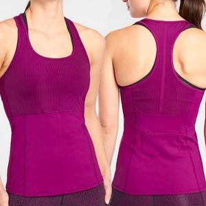 🆕 Athleta Vitality Rib Tank Velvet Plum